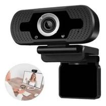 Webcam 1080p Full Hd Com Microfone Embutido Plug And Play