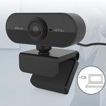 Webcam 1080P HD Câmera de Computador CAM01 - Preto