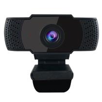 Webcam 1080P HD com microfone embutido, foco automático em preto - Omkarsy Official Store
