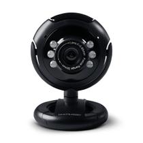 Webcam 16MP Interpolado Multilaser Plug & Play Micorfone USB 2.0