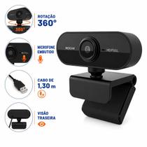 Webcam 2MP Full HD com Foco Automático e Rotação 360 Webcam 2MP Full HD com Foco Automático e Rotação 360