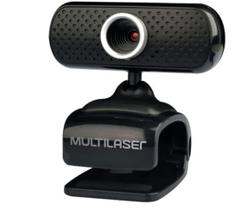 Webcam 480p com Microfone USB Plug e Play Sensor CMOS WC051 Preto