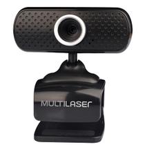 Webcam 480p Para Notebook e PC Conexão USB Microfone Embutido Sensor CMOS Multilaser