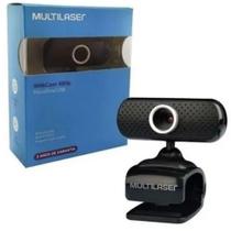 WebCam 480p USB Preta - Multilaser