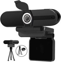 Webcam 4K com microfone, obturador de privacidade, tripé - XPCAM