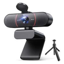 Webcam 4k Uhd 8mp Sensor Cmos Emeet C960 4k @30fps Com Foco Automático, 2 Microfones, Correção Automática De Luz, Fov De