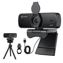 Webcam 4K UHD NewEye 60 com Microfone e Tripé para PC