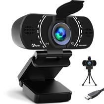 Webcam Akyta 1080p para PC com microfone e capa de privacidade