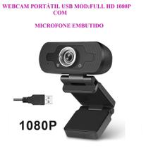 Webcam Alta Resolução 1080p com Usb Câmera com microfone - PC CAMERA