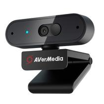 Webcam AVerMedia PW310P Full HD 1080p 30 fps com foco automático