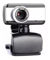 Webcam brazilpc v4 1.5mp 640x483 c/microfone usb preto/prata
