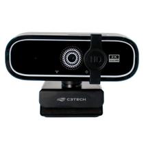 Webcam C3TECH WB-200BK Quad HD 2K, com Microfone, Plug and Play USB 2.0, 30FPS - Preto Webcam C3TECH WB-200BK Quad HD 2K, com Microfone, Plug and Play USB 2.0, 30FPS - Preto