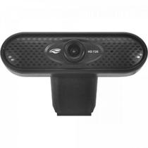 Webcam C3Tech WB-71BK HD 720p Microfone Redutor de Ruído, Plug and Play
