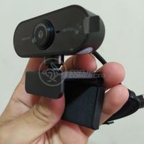 Webcam Câmera FULL HD 1080p com Microfone USB 2.0 Profissional Pc Tv Notebook Jogos 360º - PC-W1