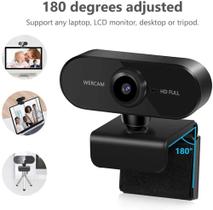 Webcam Câmera Full Hd 1080P Computador Plug & Play Microfone - Afc