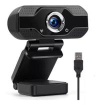 Webcam câmera full hd 720p com microfone