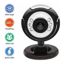 Webcam Câmera Hd 720p 6 Leds Microfone Visão Noturna Ley-53 - FLEMING-557326