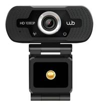 Webcam Câmera web Webookers WB Full HD 1080P WB Full HD 30FPS cor preto