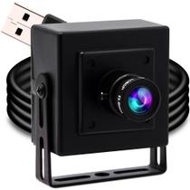 Webcam ELP Mini Box USB 5MP HD com lente de 3,6 mm OV5640