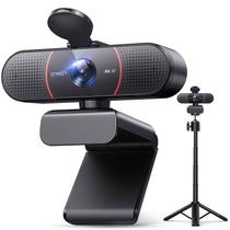 Webcam EMEET C960 4K com Tripé - Sensor Sony e 2 Microfones