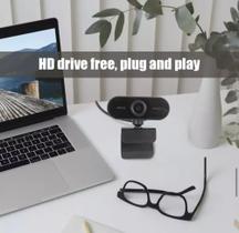 Webcam Full Hd 1080 Usb Câmera Live Resolução Microfone Pc/ios/android