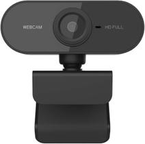 Webcam Full HD 1080P Com Microfone Home Office VideoConferencia Câmera USB