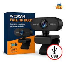 Webcam Full Hd 1080P Com Microfone Integrado Zoom Digital 18