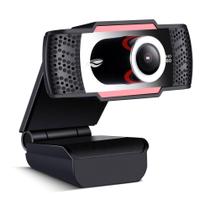 WebCam Full HD 1080P Com Microfone USB 2.0 Plug And Play C3Tech WB-100BK