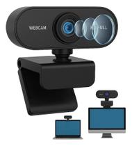 Webcam Full Hd 1080P Visão 360 Microfone Integrado Pc Note