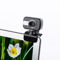 Webcam Full HD com microfone usb de 3.5mm equipamento vídeo v3