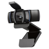 Webcam full hd logitech c920s preto