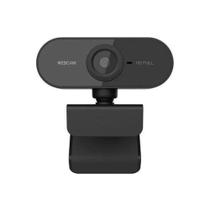 Webcam Full HD MD9, 2.0M, 32FPS, com Microfone, Compatível com Wi 7, 8 8.1,10, 11, Mac, Linux, Preto