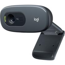Webcam Gamer C270 HD 720p Com Microfone Plug-and-play 3 MP Original - Logitech