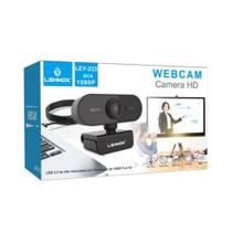 Webcam HD 1080P Auto Foco Com Microfone Lehmox - LEY-233