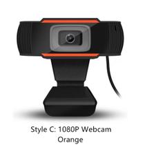 Webcam HD 1080P Câmera para PC com microfone