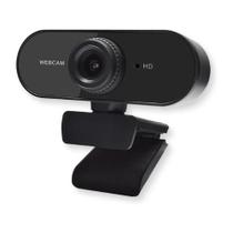 Webcam HD 1080p com Microfone Estéreo Plug Play 30 FPS Compatível com PC Mac