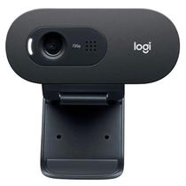 Webcam Hd 720p Com Microfone C505 Preto Logitech