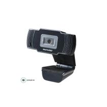 Webcam hd 720p Sensor Microfone Usb Preto Ac339 Multilaser
