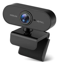 Webcam Hd Full 1080p Com Microfone Usb Plug Play Para Pc Notebook - Envio Rápido