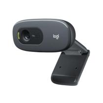 Webcam HD Logitech C270, 720p, 30 FPS, Microfone Integrado, USB 2.0 960000694 Preto