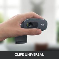 Webcam HD Logitech C270 com Microfone Embutido e 3 MP