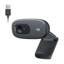Webcam HD Logitech C270 com Microfone Embutido HD 720p 960-000694