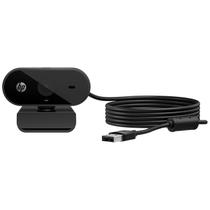 Webcam HP 320 FHD USB-A com microfone e capa de privacidade 1080p