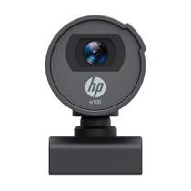 Webcam HP W100 640x480p para videoconferência com ajuste de foco e clip