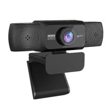 Webcam HXSJ S5 1080p com Microfone - Foco Automático e Ajustável