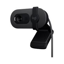 Webcam Logitech Brio 100 Full HD 30 FPS, Microfone, USB-A, Correção Automática, Grafite - 960-001586