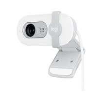 Webcam Logitech Brio 100 Full HD 30 FPS, Microfone, USB-C, Correção Automática, Branco - 960-001615