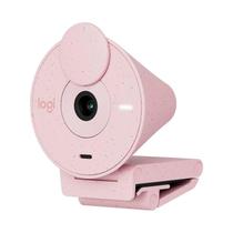 Webcam Logitech Brio 300 - Rosa/Branco