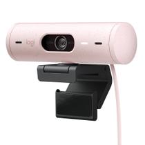 Webcam Logitech Brio 500 Full HD 1080p automática rosa claro Webcam Logitech Brio 500 Full HD 1080p automática rosa claro