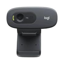 Webcam Logitech C270 720P HD Com Microfone Embutido, Câmera Mini USB2.0 Para PC E Laptop, Ideal Para Webcam Logitech C270 720P HD Com Microfone Embutido, Câmera Mini USB2.0 Para PC E Laptop, Ideal Para